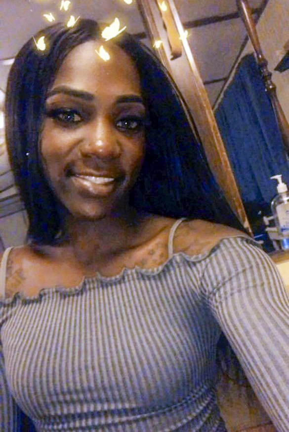 Image: Dime Doe, a Black transgender woman. 