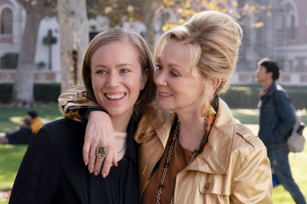 Jean Smart with her arm around Hannah Einbinder