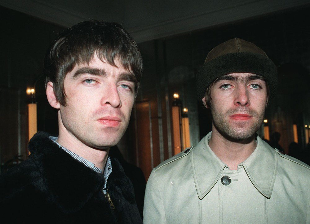 Noel Gallagher and Liam Gallagher