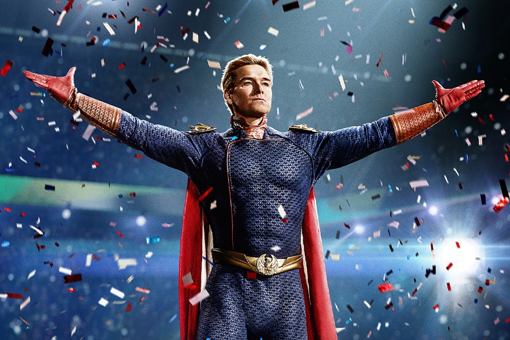 Anthony Starr as Homelander in The Boys.