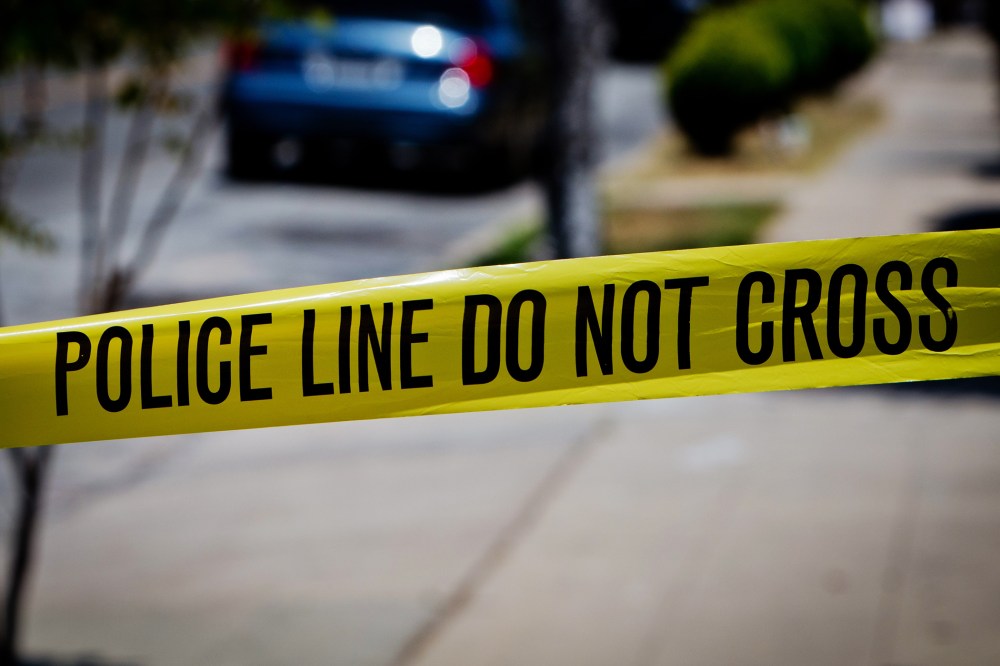 Police tape is pictured. (Photo by Frank Duenzl/Corbis)