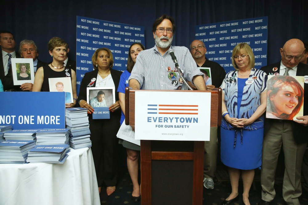 Richard Martinez speaks about the loss of his son Christopher Michaels-Martinez, who was shot and killed during a shooting at the UC San Barbara, June 17, 2014 in Washington, DC. (Photo by Mark Wilson/Getty)