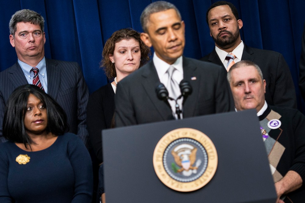 President Barack Obama speaks about the Affordable Care Act at the White House, Dec. 3, 2013.