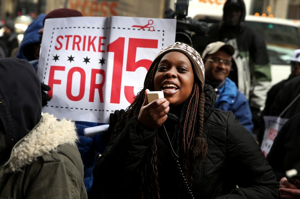 Fast Food Workers Organize Nat'l Walkout Over Low Wages