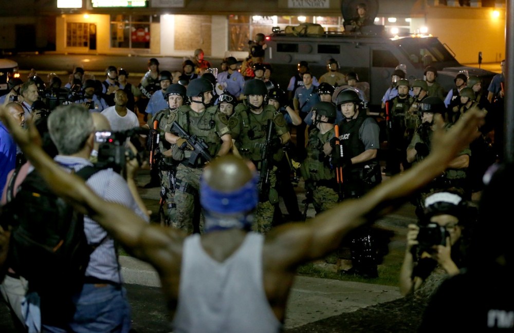 August 19, 2014 in Ferguson, Missouri.