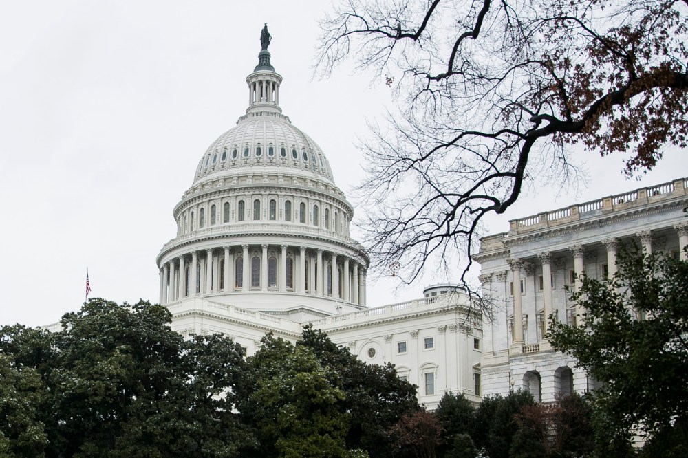 Winter Storm Brings Snow To DC Area