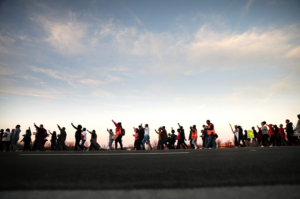 Ferguson Celebrates Thanksgiving Weekend Amidst Turmoil