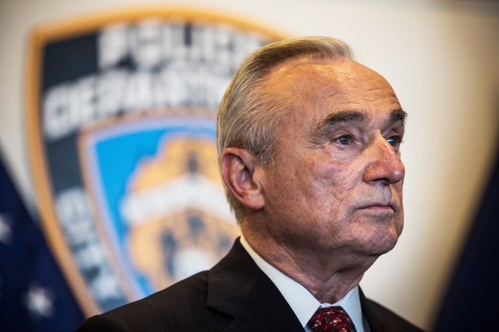 New York Police Department (NYPD) Commissioner Bill Bratton attends a press conference on Dec. 4, 2014 in the Queens borough of in New York, N.Y. (Photo by Andrew Burton/Getty)
