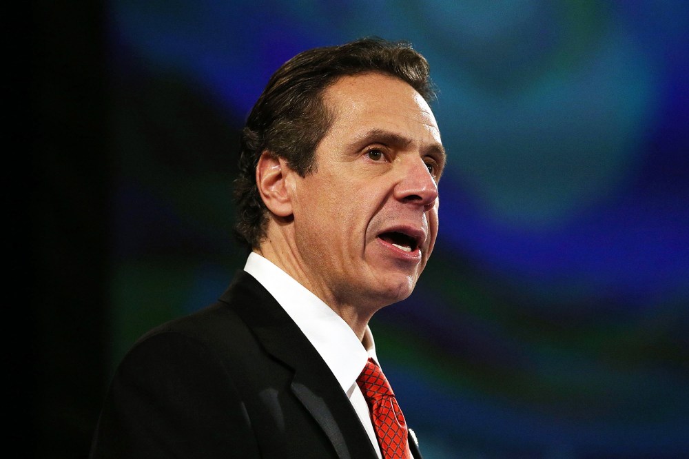 New York State Governor Andrew Cuomo gives fourth State of the State address on Jan. 8, 2014 in Albany, N.Y.