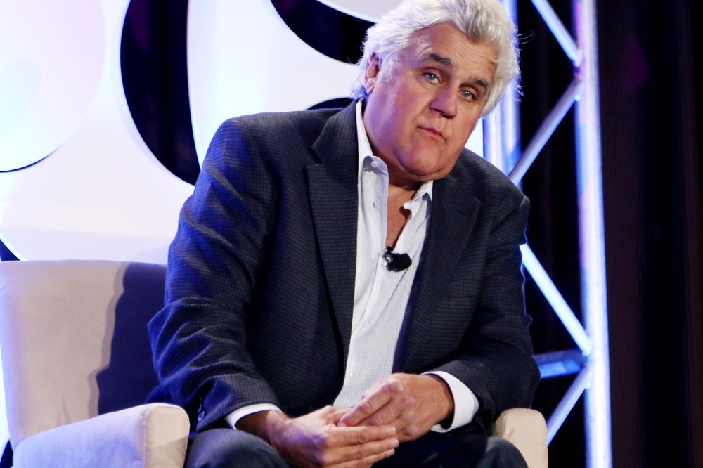 Jay Leno on Jan. 21, 2015 in Miami Beach, Fla. (Photo by Alexander Tamargo/Getty)