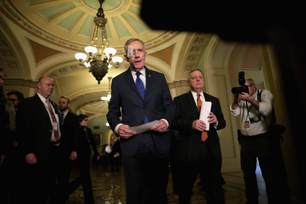 Image: Senate GOP And Democrats Hold Weekly Policy Luncheons
