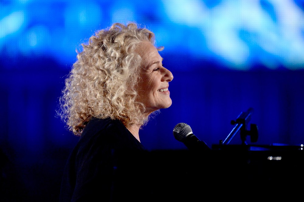 Musician Carole King performs onstage during the 56th GRAMMY Awards at Staples Center on Jan. 26, 2014 in Los Angeles, Calif.