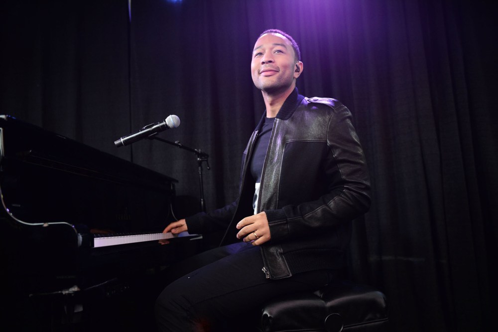 Singer John Legend performs onstage during an event on March 21, 2015 in Austin, Texas. (Photo by Scott Dudelson/Getty)