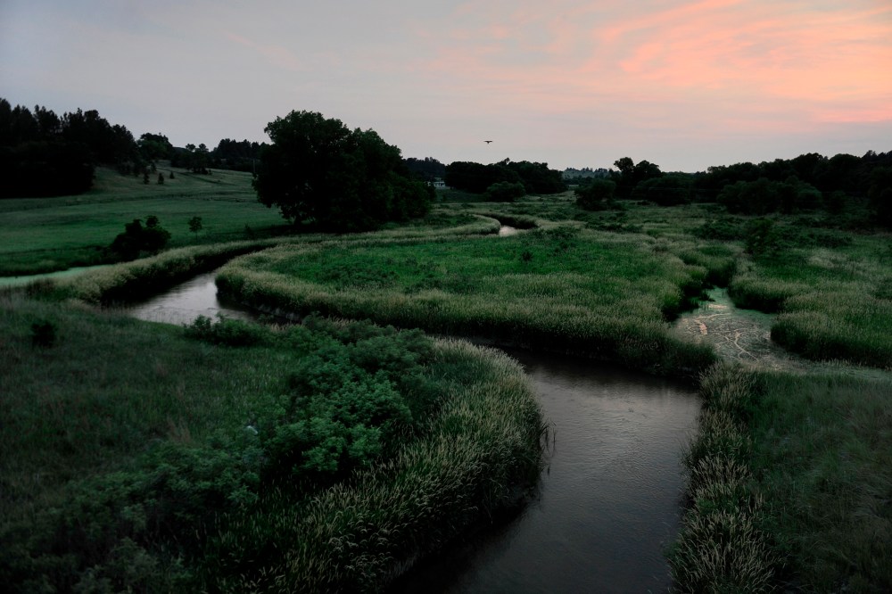 The new Keystone Pipeline, Seward, Nebraska