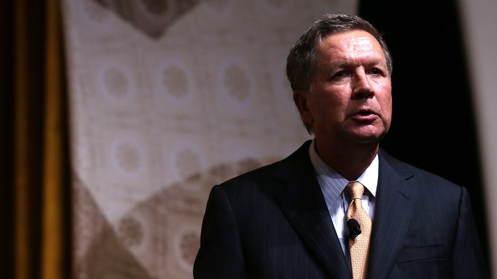 Ohio Governor John Kasich speaks during the "Road to Majority" conference June 19, 2015 in Washington, D.C. (Photo by Alex Wong/Getty)