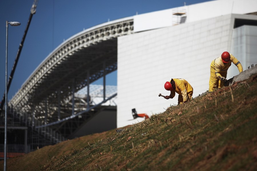 Sao Paulo Prepares For 2014 FIFA World Cup