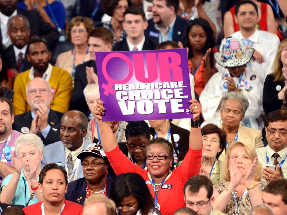 Support for Planned Parenthood (Photo by Brendan SmialowskiI/AFP/GettyImages)