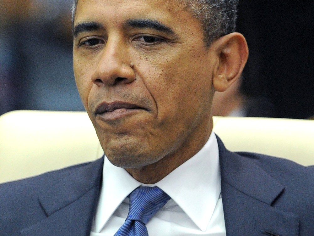 US President Barack Obama attends an East Asian Summit Plenary Session at the Peace Palace in Phnom Penh last month. (Photo by Jewel Samad/AFP/Getty Images)