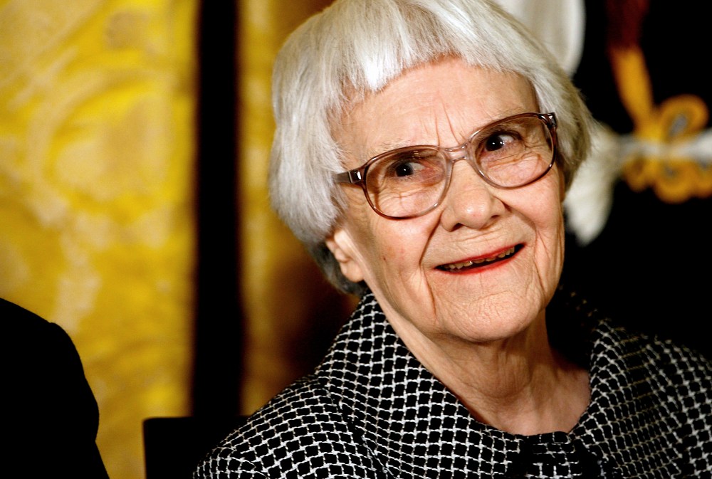 Pulitzer Prize winner and "To Kill A Mockingbird" author Harper Lee smiles before receiving the 2007 Presidential Medal of Freedom in the East Room of the White House Nov. 5, 2007 in Washington, DC. (Photo by Chip Somodevilla/Getty)