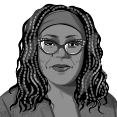 Illustration of Anthea Butler.