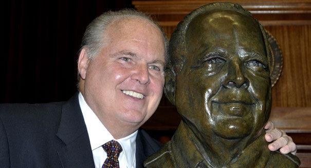 How a bronze bust of Rush Limbaugh turned into a good thing