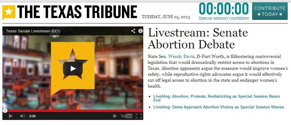 Texas Lt. Gov. stops State Senator Wendy Davis' filibuster