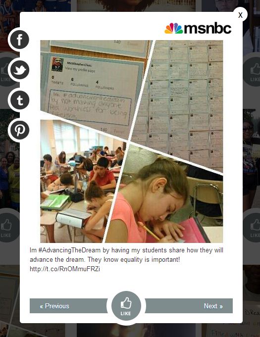 Advancing the Dream, Educators' Edition