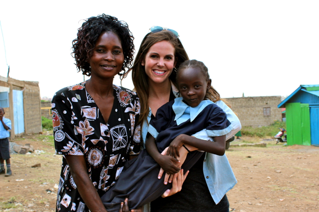 Anna Taylor (pictured right) named her company after Judith (pictured left), one of the first local seamstresses she hired in Kenya.
