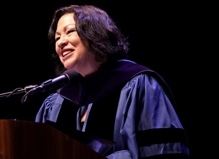 Associate Justice of the Supreme Court of the United States Sonia Sotomayor, June 4, 2010 in New York.