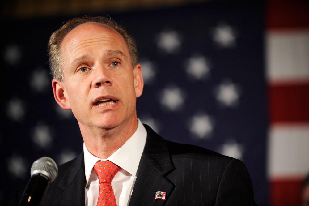 Republican New York State Attorney General candidate Dan Donovan speaks at an event on Nov. 2, 2010 in New York, N.Y. (Photo by Stephen Chernin/AP)