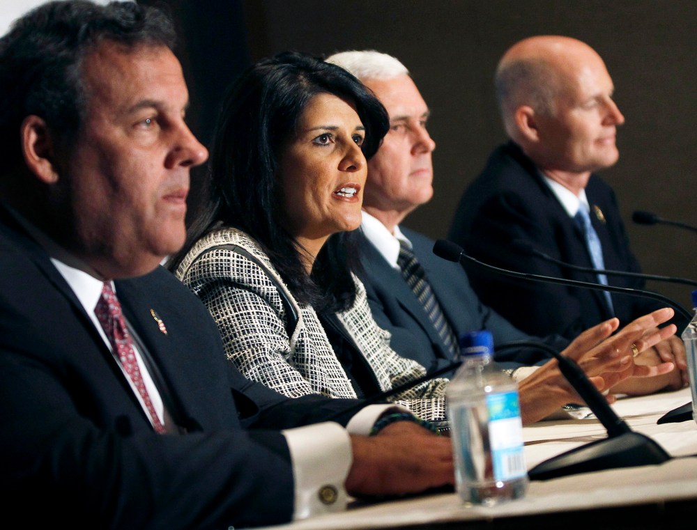 Nikki Haley, Chris Christie, Mike Pence, Rick Scott