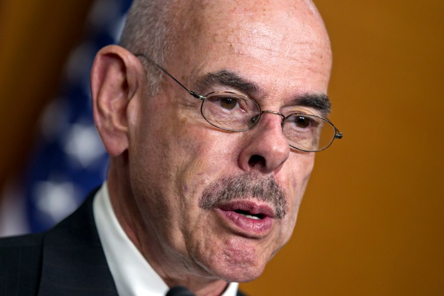 Rep. Henry A. Waxman speaks during a news conference on Capitol Hill in Washington, June 18, 2012.