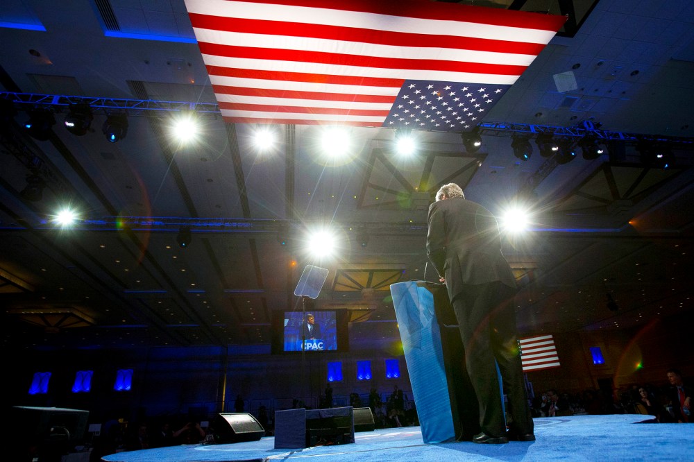 Jeb Bush speaks at the 40th annual Conservative Political Action Conference, March 15, 2013.
