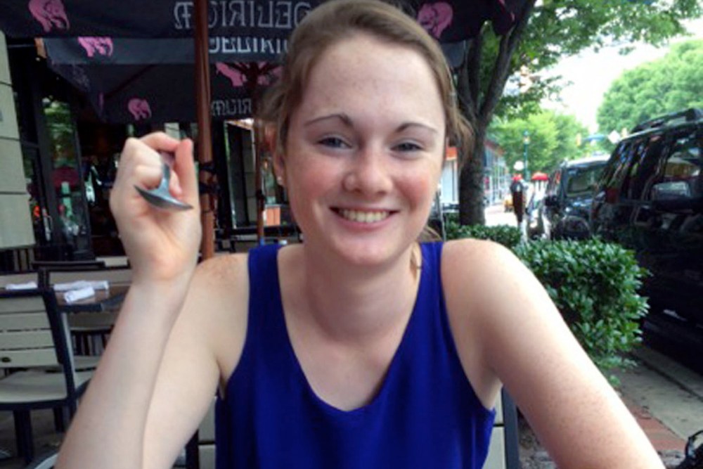 This undated file photo provided by the Charlottesville, Va. police department shows University of Virginia student Hannah Graham. (Photo by Charlottesville, Va., Police Department/AP)