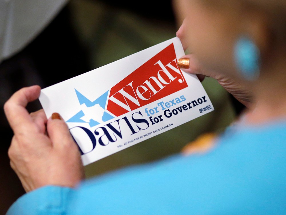 Wendy Davis supporter