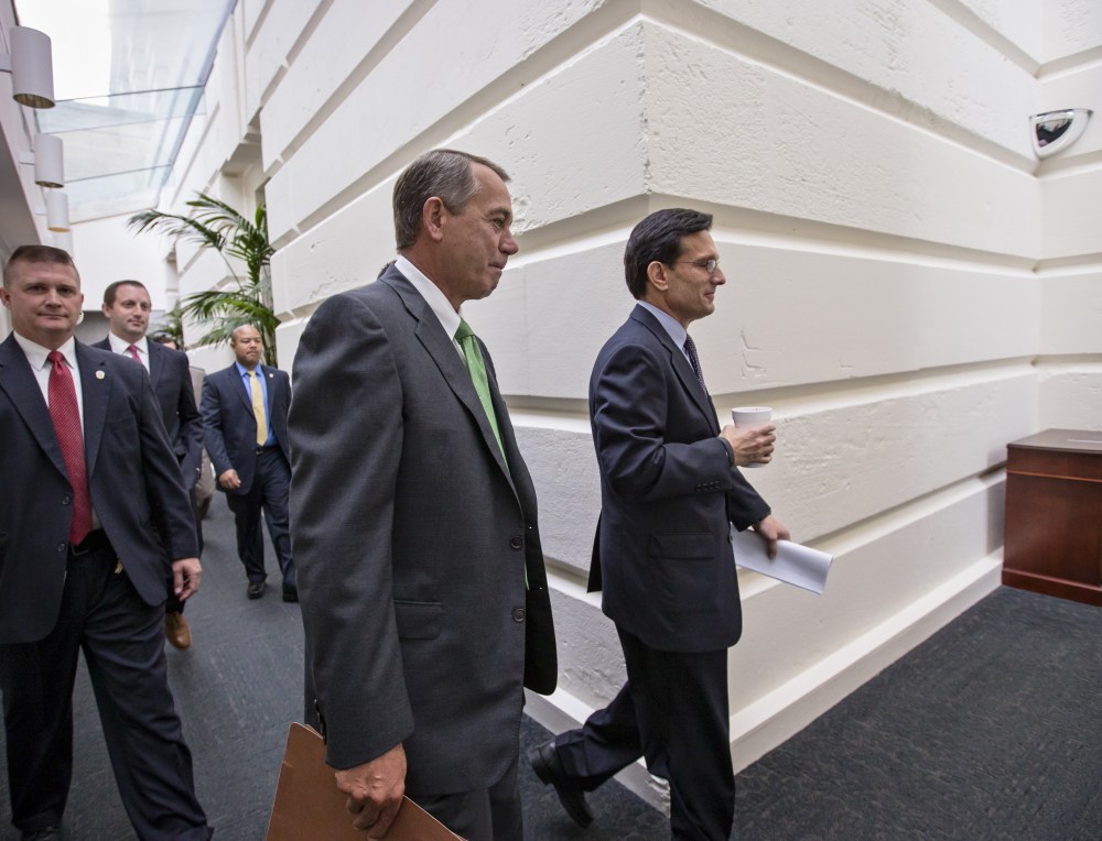John Boehner, Eric Cantor - Suzy Khimm - 09/26/2013