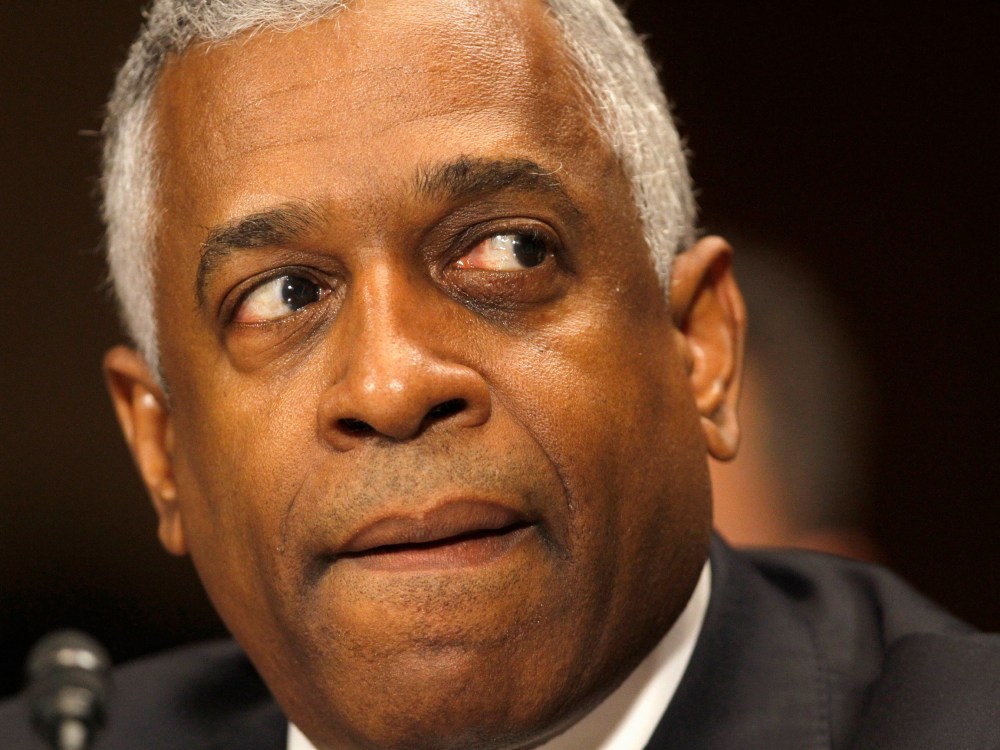 B. Todd Jones of  Minnesota, President  Obama's nominee for director of the Bureau of Alcohol, Tobacco, Firearms and Explosives, on Capitol Hill, Tuesday, June 11, 2013 (Photo by Jacquelyn Martin/AP Photo)