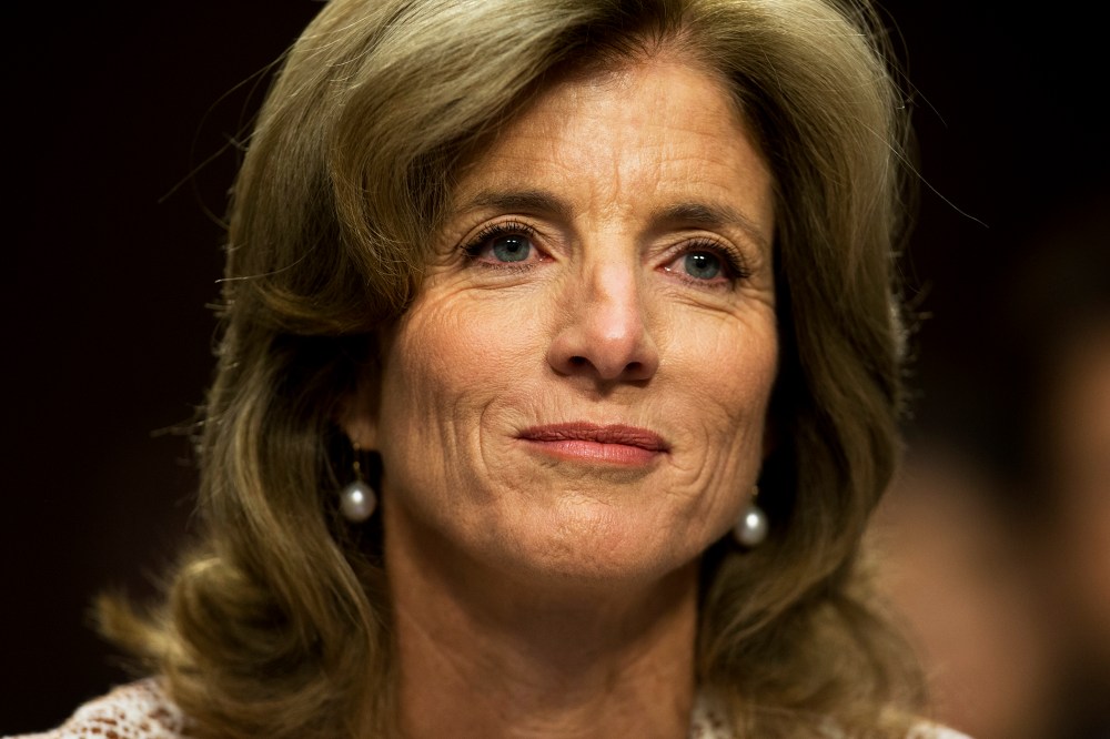 Caroline Kennedy attends the Senate Foreign Relations Committee hearing on her nomination for Ambassador to Japan, Thursday, Sept. 19, 2013, in Washington.
