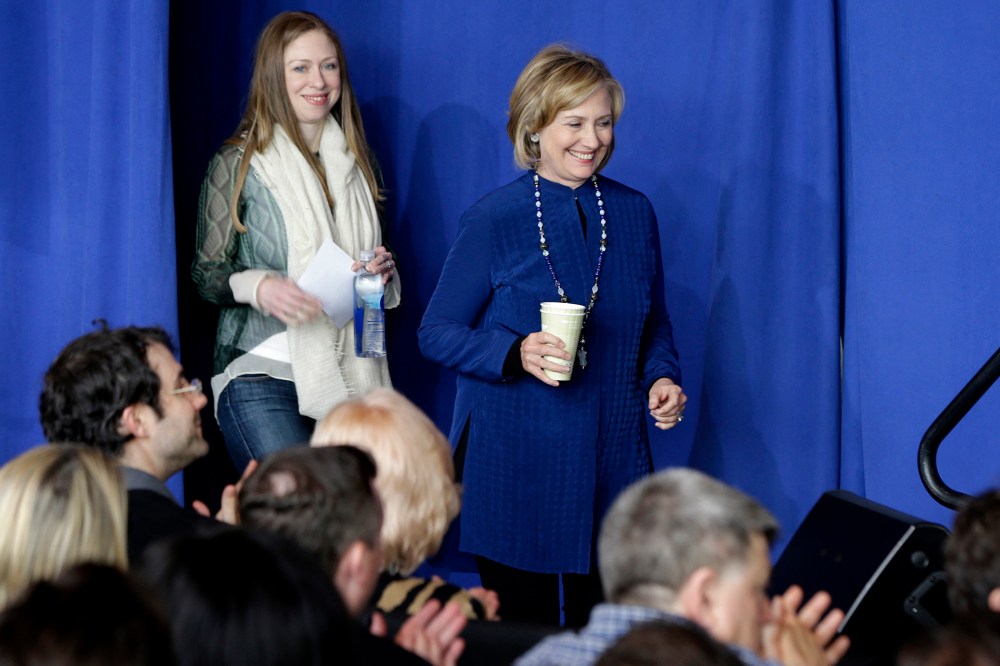 Hillary Clinton, Chelsea Clinton (Danny Johnston/AP)