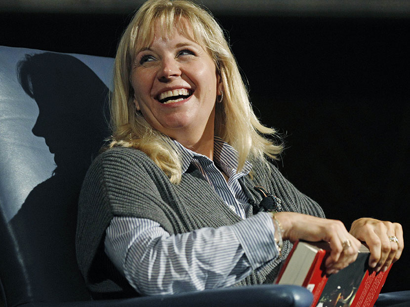 This Sept. 19, 2011 file photo shows Liz Cheney, in Chicago at the Union League Club of Chicago’s Authors Group. (Photo by M. Spencer Green/AP)