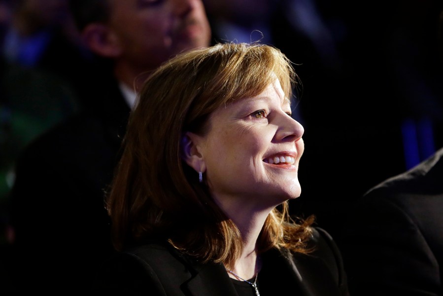 Incoming General Motors CEO Mary Barra in Detroit, Jan. 13, 2014.
