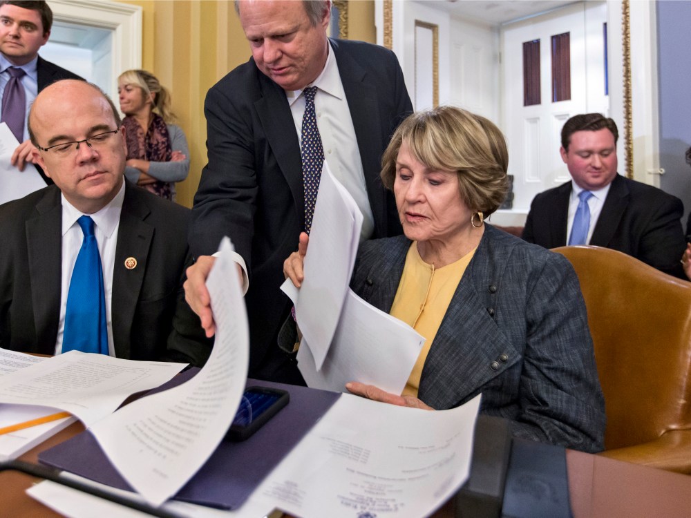 Louise Slaughter, James P. McGovern, Miles Lackey