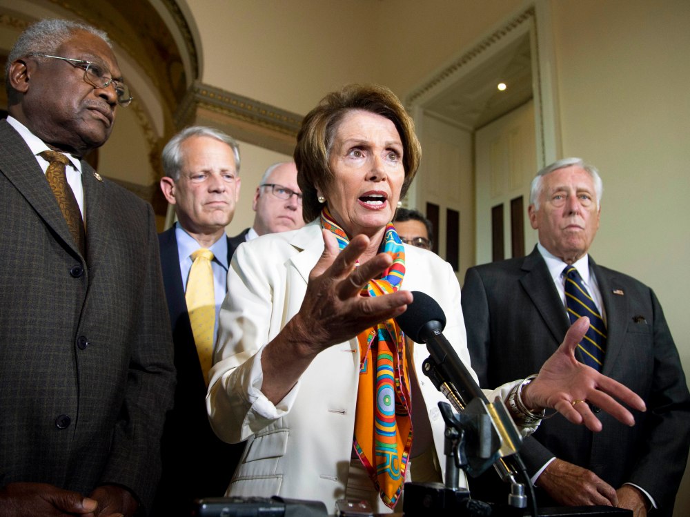 Nancy Pelosi, James Clyburn, Steny Hoyer, Steve Israel, Joseph Crowley