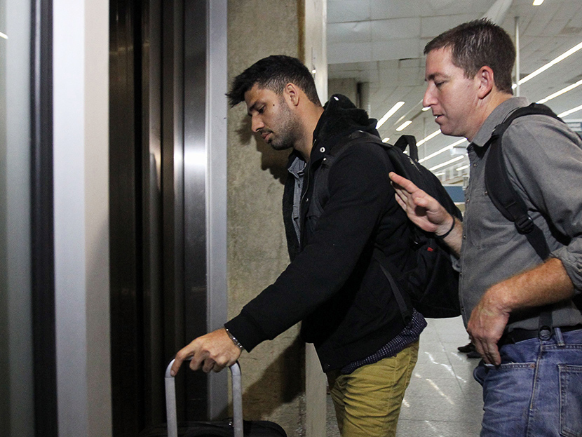 David Miranda, Glenn Greenwald - 08/21/2013