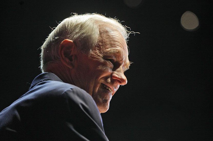 Former US Representative Ron Paul (R-TX). (AP Photo/Charles Dharapak)