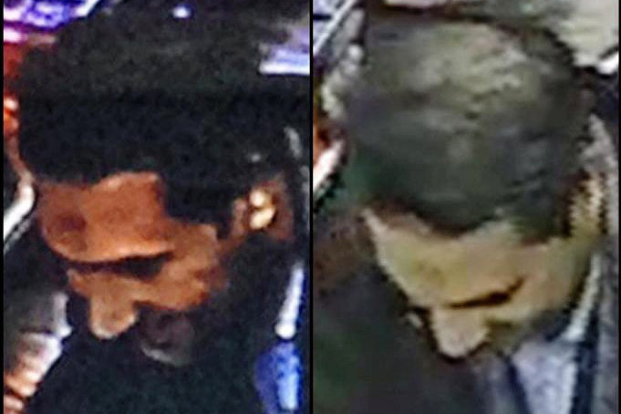 In this image provided by the Belgian Federal Police on March 21, 2016, a combo photograph shows Najim Laachraoui during a money transfer on Nov. 17, 2015 in Brussels, Belgium. (Photo by Belgian Federal Police/AP)