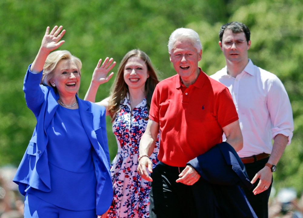 Hillary Rodham Clinton, Bill Clinton, Chelsea Clinton, Marc Mezvinsky