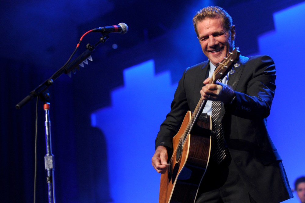 Glenn Frey performs at the 12th Annual Starkey Hearing Foundation "So The World May Hear" Gala on August 4, 2012 in St. Paul, Minn. (Photo by Diane Bondareff/Invision/AP)