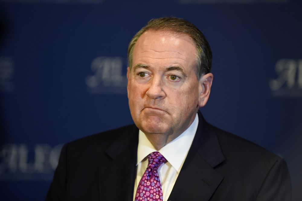 Mike Huckabee (Photo by Denis Poroy/AP).