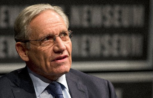 (FILES)Associate Editor of the Washington Post Bob Woodward speaks at the Newseum during an event. AFP PHOTO/Jim Watson / FILESJIM WATSON/AFP/Getty Images